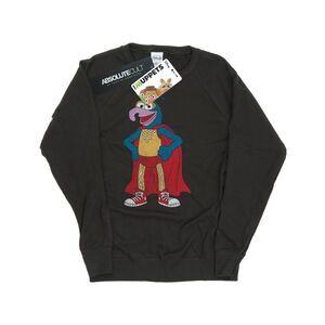 The Muppets Womens/Ladies Classic Gonzo Heather Sweatshirt / Light Graphite